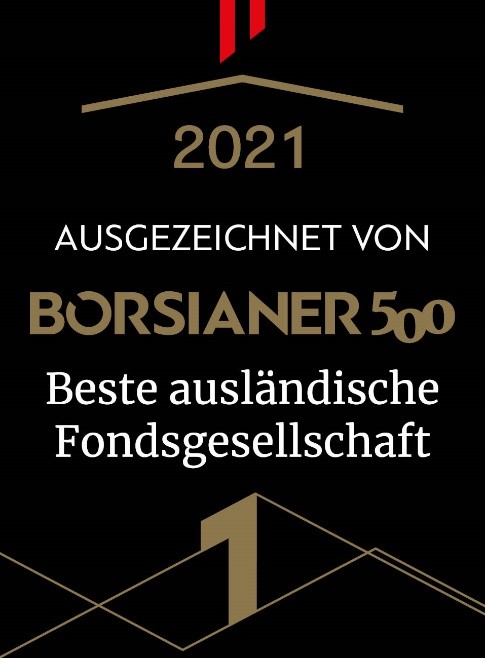 Beste auslandische Fondsgesellschaft 2021